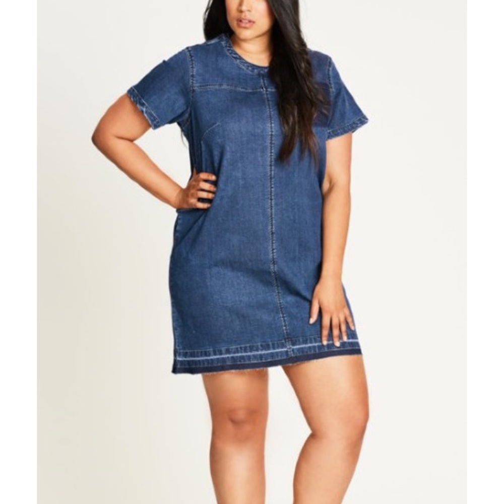 City Chic Darling Shift Dress Size L/20 Plus Size